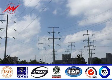 Cina NGCP 8 Sides 50FT Steel Utility Pole for 69KV Electrical Power Distribution with AWS D1.1 Standard pemasok