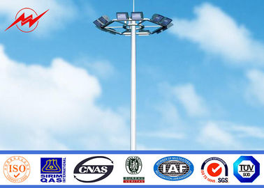 Cina Waterproof 36m Welding Black Colar High Mast Pole for Airport lighting pemasok