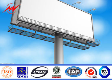 Cina Anticorrosive 3 in1 Round LED Outdoor Billboard Advertising With Backlighting 8m pemasok