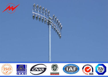 Cina 30m Football Stadium Park Light Pole Columniform 50 Years Lift Time pemasok