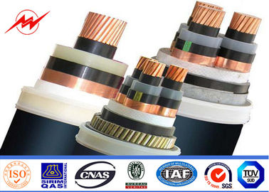 Cina XLPE Insulated Steel Wire Armoured 11kv Power Cable 400/500mm² 90°C 110°C pemasok