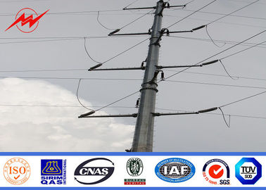 Cina 110kv Steel Electrical Transmission Tower With Double Circuit Arm pemasok