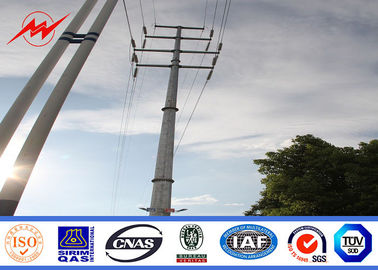 Cina Conical Section Galvanized Steel Utility Poles 13m 800DAN With ASTMA 123 pemasok