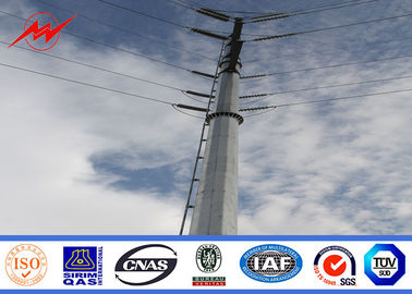 Cina 9m-1250Dan Steel Eleactrical Power Pole For 110kv Cables +/-2% Tolerance pemasok