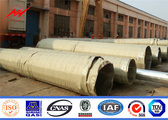 Cina 20m 24kn Filipina Steel Electric Pole Hot Dip Galvanized pemasok