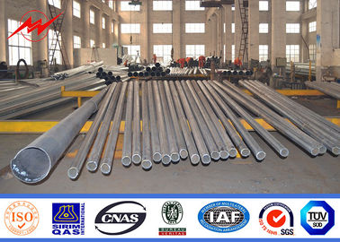 69kv Power Transmission Electric Steel Pole Hot Dip Galvanization Powder Coating pemasok