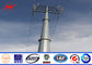 Steel poles 16m pipes Steel Utility Pole for electrical transmission pemasok