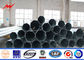 12m 3mm thickness Steel Utility Pole for electrical power line pemasok