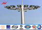 15M LED High Mast Light Pole Highway / Airport High Mast Lighting Pole ISO 9001 pemasok