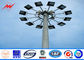 S355JR Steel HPS High Mast Commercial Light Poles For Shopping Malls 22M pemasok