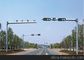 Professional 6M Polygonal Poles LED Traffic Signs For Camera Monitoring pemasok