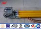 Weld Copper Ground Rod Threaded 1000mm 1200mm 1500mm Copper Earth Rod With Accessories pemasok