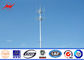 Octagonal 90FT Outdoor Monopole Cell Tower Communication Distribution pemasok
