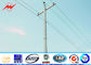 12m 1250DAN Steel Utility Pole GR65 Material For Togo Electric Distribution pemasok