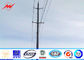 12m 1250DAN Steel Utility Pole GR65 Material For Togo Electric Distribution pemasok