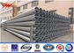 14m Heigth 16 sides Sections metal utility poles For Overhead Transmission pemasok