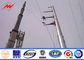 Single Arm CCTV Electrical Power Pole Steel Light Poles Custom pemasok