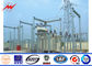 Taper Steel Utility Poles Tubular Steel Pole For 220kv Transmission Line pemasok