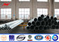 Treated 35F Electric Power Pole Galvanized For Philippines Transmission Line pemasok