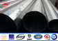 Bitumen Galvanized Steel Q345 Electric Power Pole With 355 Mpa Yield Strength pemasok