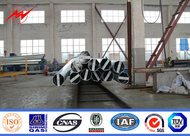 11m 15m 20m Galvanized Electric Pole Steel Lebih dari 20 Tahun Umur pemasok