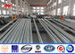 9m 200Dan Galvanizing Surface Treatment Electrical Line Poles / Steel Tubular pemasok