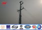 Utility Galvanized Power Poles For Power Distribution Line Project pemasok
