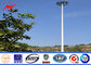 30m outdoor galvanized high mast light pole for football stadium pemasok