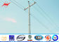 135kv Electricity Self Supporting Distribution Power Transmission Poles AWS D1.1 pemasok