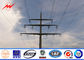 36M High Tension 8mm Thickness Steel Tubular Power Pole For Electricity distribution pemasok