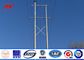 110kV High Voltage Electrical Power Pole Transmission Line Tubular Steel Pole pemasok