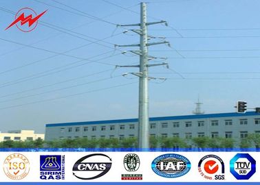 45FT NEA Standard Steel Power Utility Pole 69kv Transmission Line Metal Power Poles pemasok