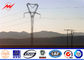 15M Tubular Galvanized  Steel Utility Power Electrical Pole Venezuela For 33KV Electrical Power Distribution pemasok