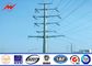132kv Electrical Power Transmission Poles Round Hot Dip Galvanized For Transmission line pemasok