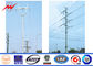 Transmisi Tenaga Listrik Galvanized Steel Electric Pole Di Filipina pemasok