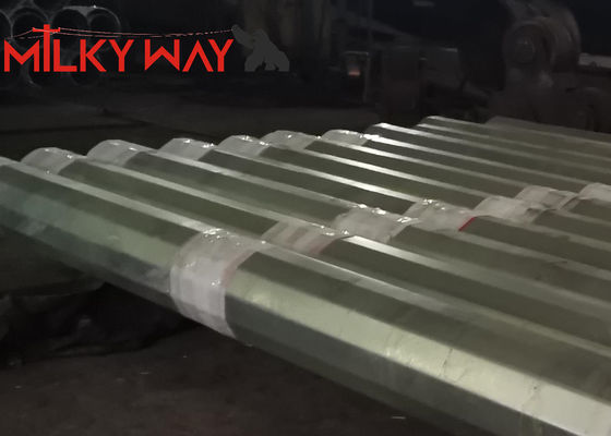 Tiang Listrik Utilitas Galvanis 80FT 90FT 138KV untuk Distribusi Listrik pemasok