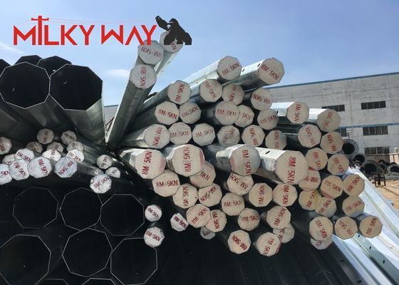 Tiang Listrik Baja Kekuatan Tinggi untuk Distribusi dan Transmisi Listrik yang Lancar pemasok