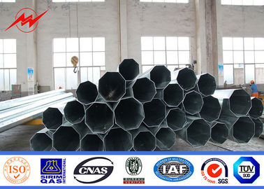 35ft 40ft Electric Transmission Pole Hot Dip Galvanized Power Distribution Steel pemasok