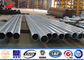 IP65 69kv Galvanised Steel Pole For Electrical Distribution Line Project pemasok