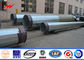IP65 69kv Galvanised Steel Pole For Electrical Distribution Line Project pemasok