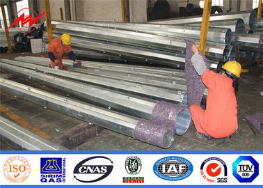 25ft 30ft 35ft 40ft utilitas tiang listrik NEA Standar Hot Dip Galvanizing pemasok