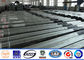 Tiang Transmisi Daya 15m 17m 20m Hot Dip Galvanized Electric Lines Steel pemasok