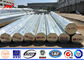 Tiang Transmisi Daya 15m 17m 20m Hot Dip Galvanized Electric Lines Steel pemasok