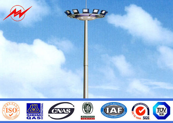 Lukisan Conical 35M tiang tiang tinggi untuk penerangan pelabuhan dengan Winch