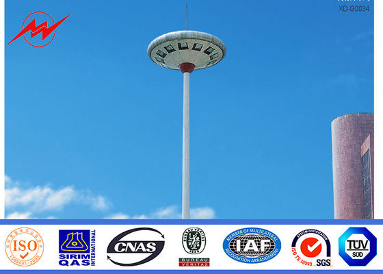 Lukisan Conical 35M tiang tiang tinggi untuk penerangan pelabuhan dengan Winch