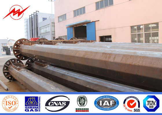 Polimer tiang tiang polijonal high center 20m dengan sistem pengangkat