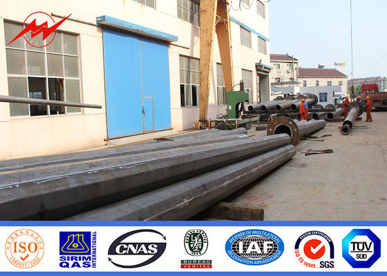 40m poligonal tiang tiang tinggi pusat olahraga pencahayaan dengan winch