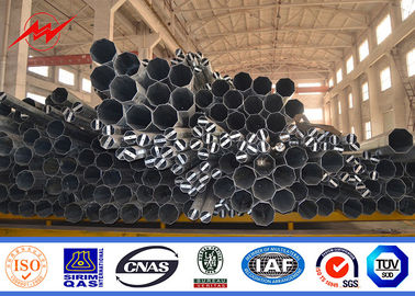 Customized Steel Tubular Pole Untuk Overhead Proyek Power Transmission Pole Gr 65 11m 33kv