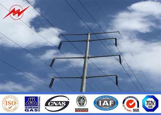 110KV multisided electrical power pole for over headline project