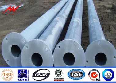 Hot Dip Galvanized 60 ft Panjang 70 ft 90 ft tiang baja untuk distribusi listrik